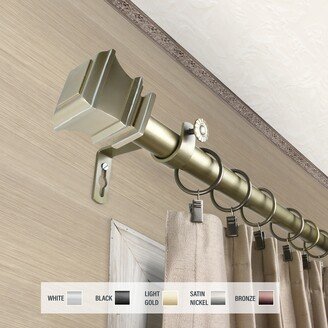 InStyleDesign Savre 1 inch Diameter Adjustable Curtain Rod