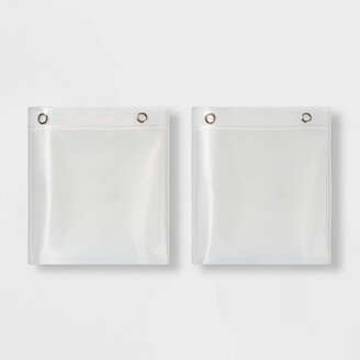 2pk PEVA Heavy Weight Shower Liner Clear - Made By Design™