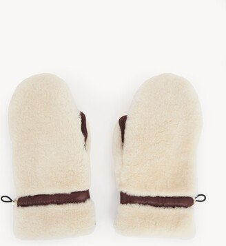 Shearling mittens-AB