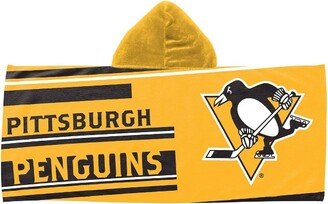22x51 NHL Pittsburgh Penguins Youth Hooded Beach Towel
