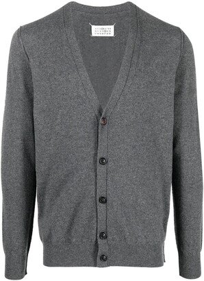 Button-Up Cashmere Cardigan