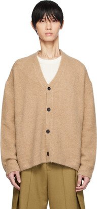 Beige Button Cardigan