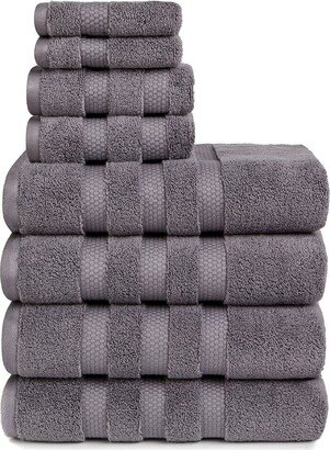 Vivendi Infinity Zero Twist 8Pc Towel Set-AD