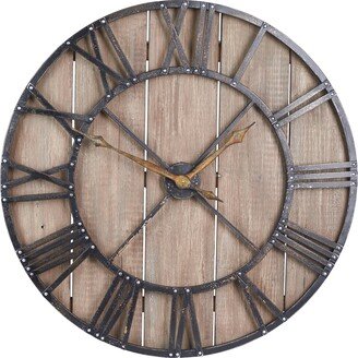 Roman Numerals Vintage Wall Clock