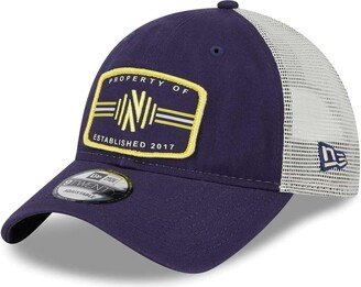 Men's Navy Nashville Sc Property 9TWENTY Snapback Hat