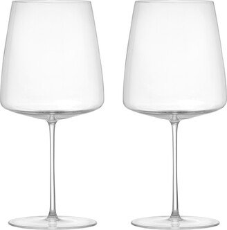 Zwiesel Glas Handmade Simplify Red Wine 25 oz, Set of 2