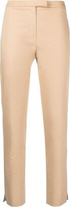 Slim-Cut Leg Trousers-AG