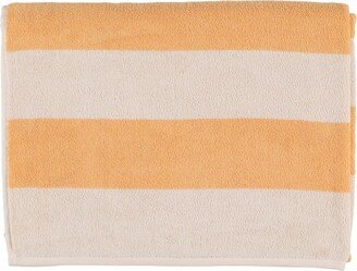 Frotté striped cotton bath towel