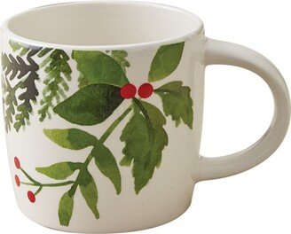 Winter Berry Mug Set - White