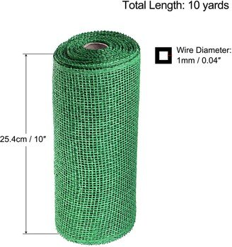 Unique Bargains PP Burlap Mesh Wrapping Ribbon for Home Outdoor Wreath Decoration
