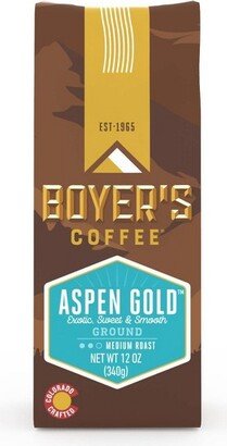 Boyer's Coffee Aspen Gold Medium Roast Ground Coffee - 12oz