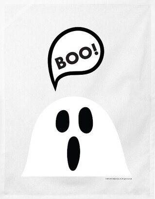 Halloween Boo! Ghost White Dish Towels