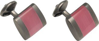 Cufflinks And Tie Clips Silver-AH