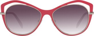 Red Women Women's Sunglasses-AB