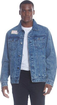 Mens Chuckie Nickelodeon Denim Jacket - Indigo - Small