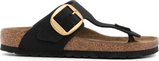 Gizeh leather flat sandals