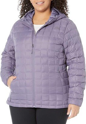 Plus Size Thermoball Eco Hoodie 2.0 (Lunar Slate) Women's Clothing