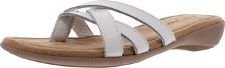 Sunny Womens Leather Flip Flop Thong Sandals