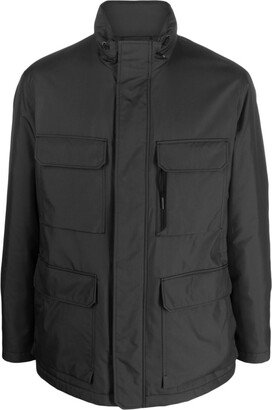 Drawstring-Waist Padded Jacket