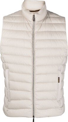 Quilted-Finish Padded Jacket