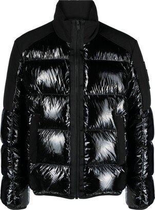 Dugald panelled puffer jacket