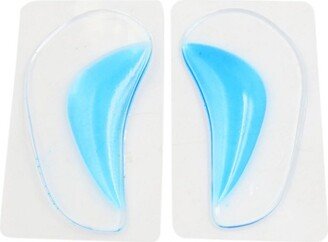 Unique Bargains Teenager S Size Foot Care Orthotics O-type Bow Legs Correction Shoes Insole Blue 3.3 x 1.7