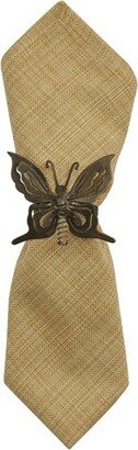 Park Designs Butterfly Napkin Rings - Set of 4