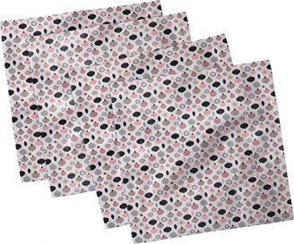 Scandinavian Set of 4 Napkins, 18