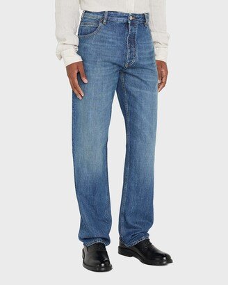 Men's Relaxed Straight-Leg Jeans