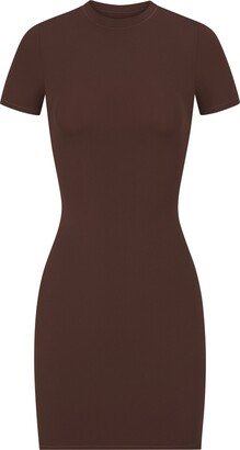 Fits Everybody T-Shirt Mini Dress | Cocoa