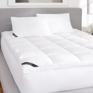 Regency 300 Thread Count Cotton Sateen Mattress Topper, Full