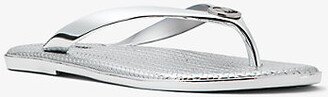 Jet Set Metallic Jelly Flip-Flop