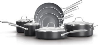 Classic Oil Infused Ceramic 11-Piece Cookware Set