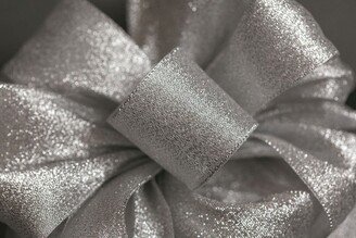 Fantasy Metallic Silver Ribbon