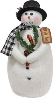 xl Country Snowman Doll Christmas Top Hat Snowman