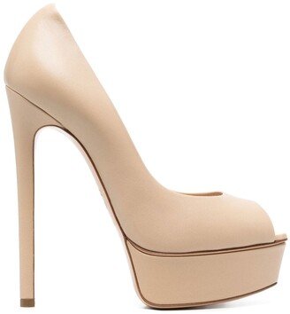 Flora 140mm heel pumps