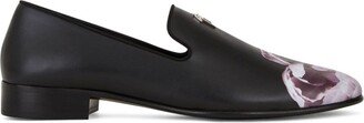 Forever Bloom leather loafers