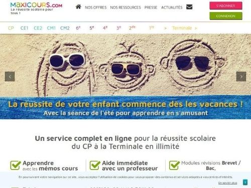 Maxicours Promo Codes & Coupons