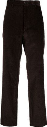 Corduroy Straight-Leg Trousers-AN