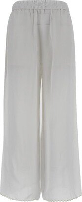 High-Waist Cropped Palazzo Pants