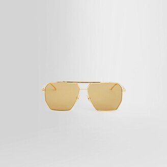 Unisex Gold Eyewear