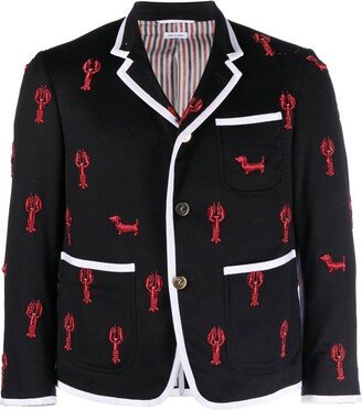 Lobster and Hector blazer