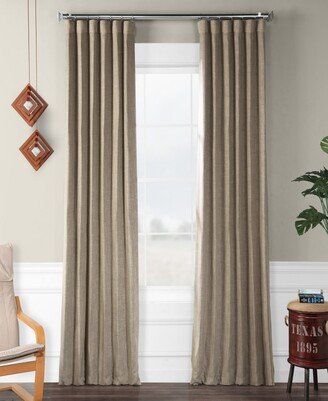 Blackout Faux Linen Panel, 50 x 96