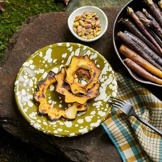 Speckled Enamel Plate