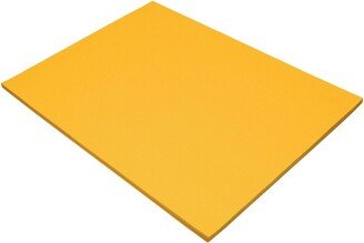 Tru-Ray Sulphite Construction Paper, 18 x 24 Inches, Gold, 50 Sheets