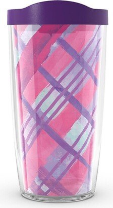 Tervis Loving Plaid Made in Usa Double Walled Insulated Tumbler Travel Cup Keeps Drinks Cold & Hot, 16oz, Classic