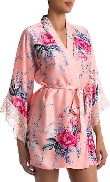 Anabella Floral Wrap Robe