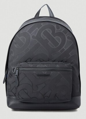 Jett Tb Monogram Backpack - Man Backpacks Black One Size