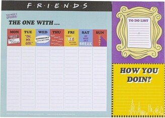 Friends TV Sitcom Themed Desk Planner | Weekly Calendar | 52 Pages