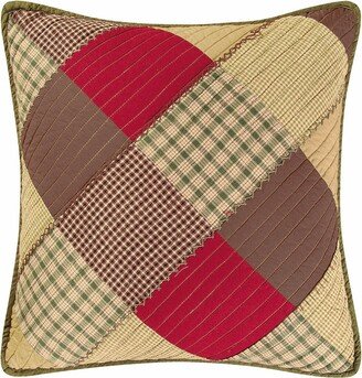 18 x 18 Oak Ridge Stripes Quilted Pillow